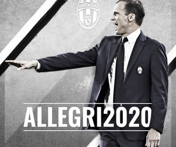 Juventus, Allegri rinnova fino al 2020