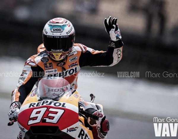 MotoGP, HRC - Marquez e gli auguri al Dottore: "Spero non migliori, invecchiando"