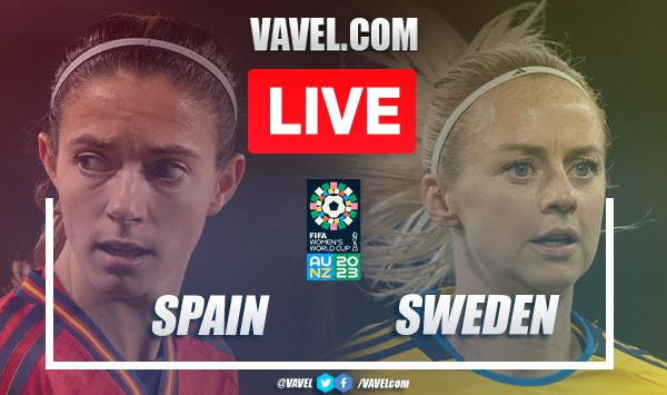 Spain vs Sweden: LIVE Stream and Score Updates in Women's World Cup Semi-Final (2-1): Carmona puts Spain back ahead after three goals in 8 minutes