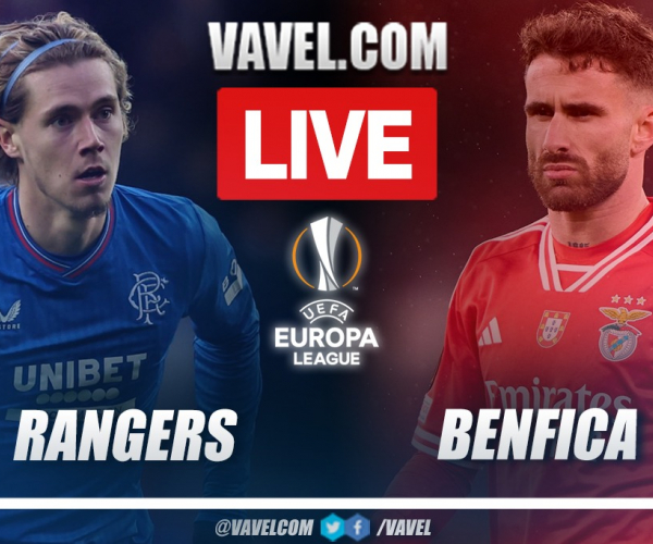 Goals and highlights: With a goal from Rafa Silva, Benfica eliminates Rangers from the Europa League