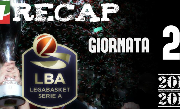 Legabasket: risultati e tabellini della seconda giornata
