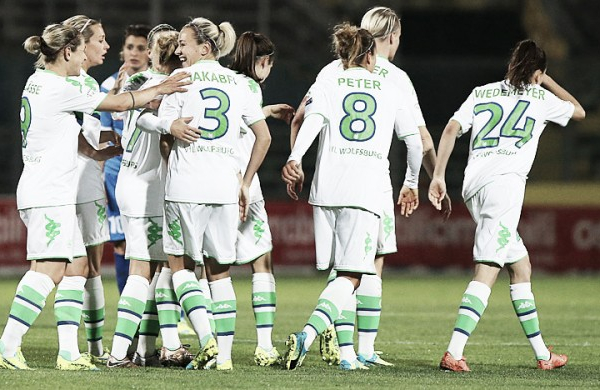Brescia ACF (0) 0 - 3 (6) VfL Wolfsburg: Wolves reach semi-final for the fourth time in a row