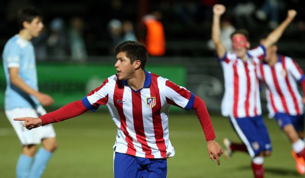 Diego Gama sella el pase del Atlético de Madrid a octavos de la UEFA Youth League