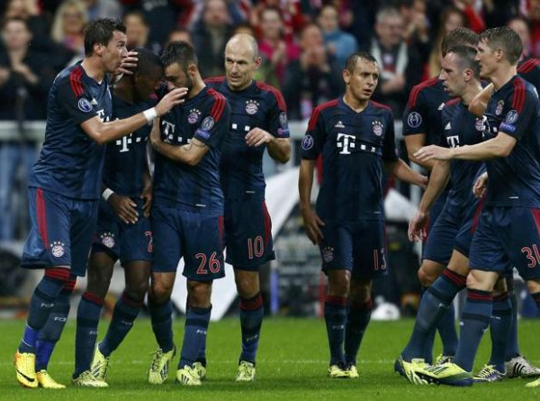 Bayern da record: goleada e lezione di calcio al Plzen