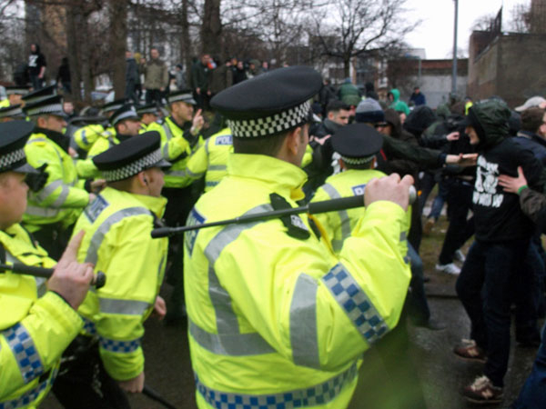 Over policing of football fans contradicts clubs wishes of police costless matches