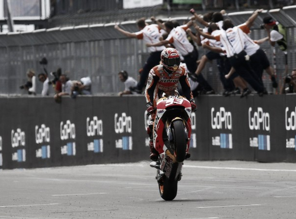 Marc Marquez on top as Moto GP arrives in Germany