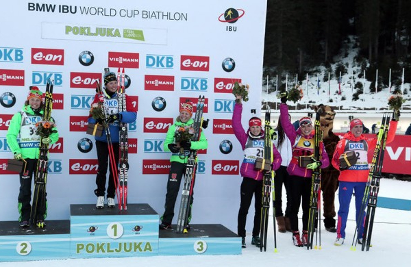 Biathlon - Pokljuka: Sprint femminile a Dorin, Dahlmeier seconda