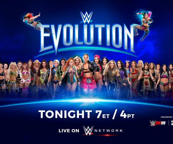 Cartelera WWE Evolution 2018