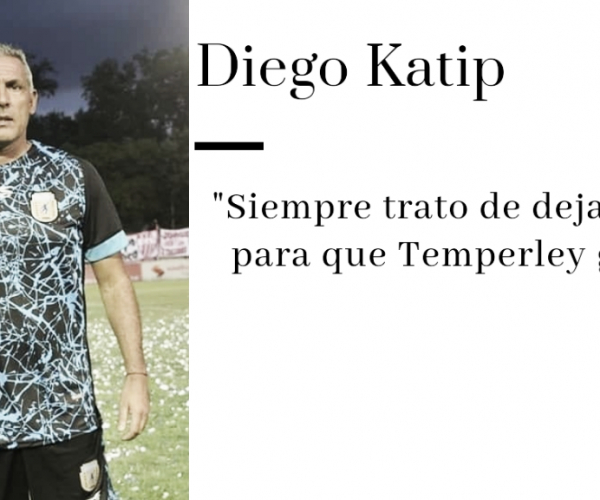 Diego Katip: "Siempre que me pongo la camiseta de Temperley se me vienen muchas cosas a la cabeza"