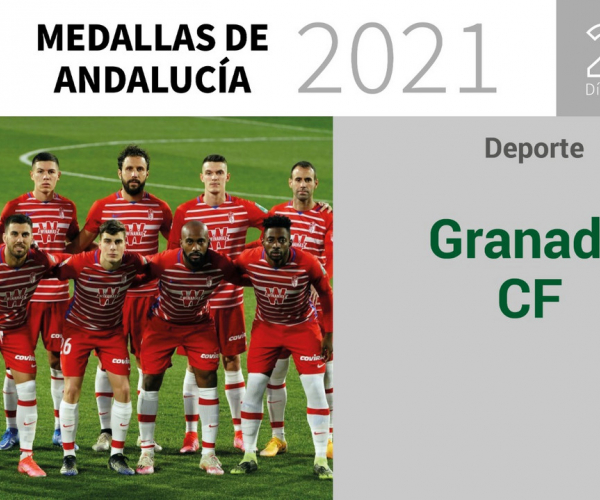 El Granada CF, Medalla de Andalucía del Deporte