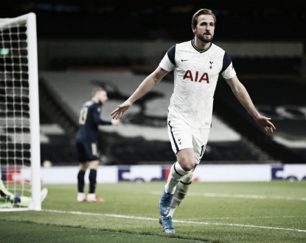 Com dois gols de Kane, Tottenham abre vantagem contra Dínamo Zagreb na Liga Europa