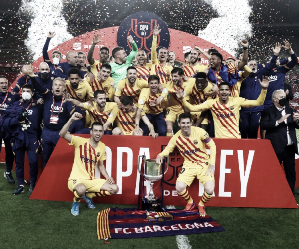 Barcelona não toma conhecimento do Athletic Bilbao, goleia e é campeão da Copa do Rei