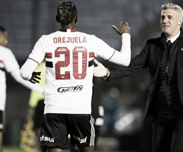 Orejuela estreia com gol, mas São Paulo fica no empate com Rentistas