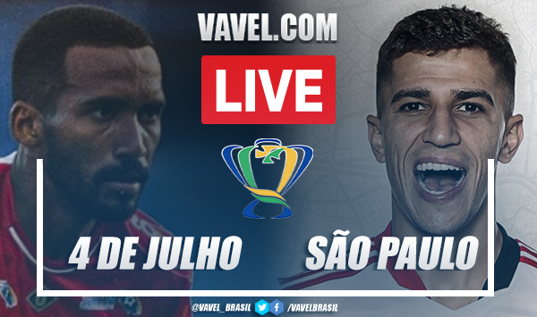 Gols e melhores momentos 4 de Julho x São Paulo pela Copa do Brasil 2021 (3-2)