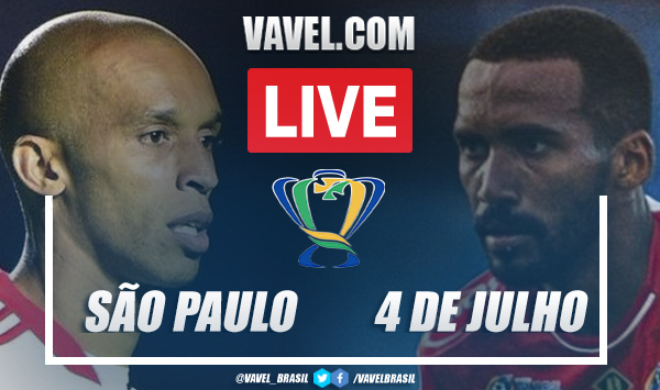 Gols e melhores momentos São Paulo x 4 de Julho pela Copa do Brasil (9-1)