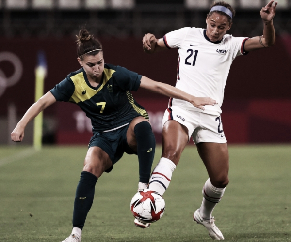 Goals and Highlitghts: Great Britain 3-4 Australia in Women's Soccer in Tokyo Olympics