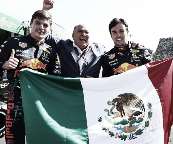 Pérez alcança pódio no GP do México, mas sonhava com dobradinha da RBR: "Eu queria mais"
