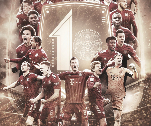 ¡Bayern Múnich, campeón de la Bundesliga 21/22!
