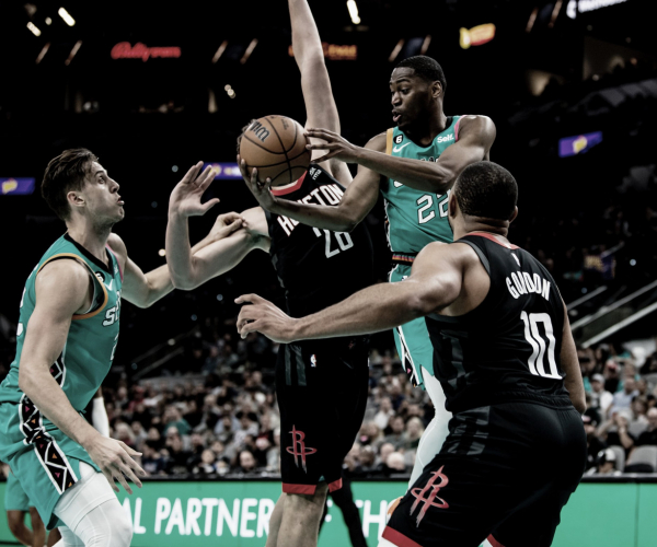 Melhores momentos Houston Rockets x San Antonio Spurs pela NBA (105-124)