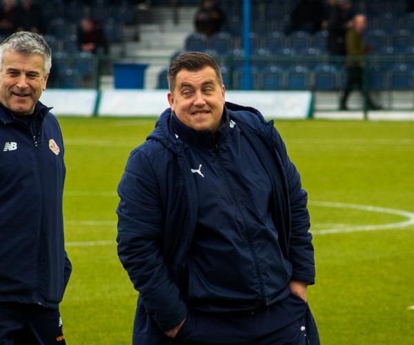 York City interim Morton urges players to "take their chances when they come"