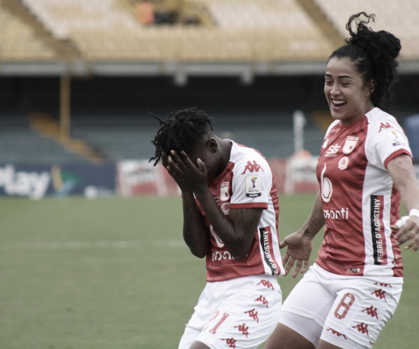 Santa Fe acabó con el invicto de Atlético Nacional en la liga femenina