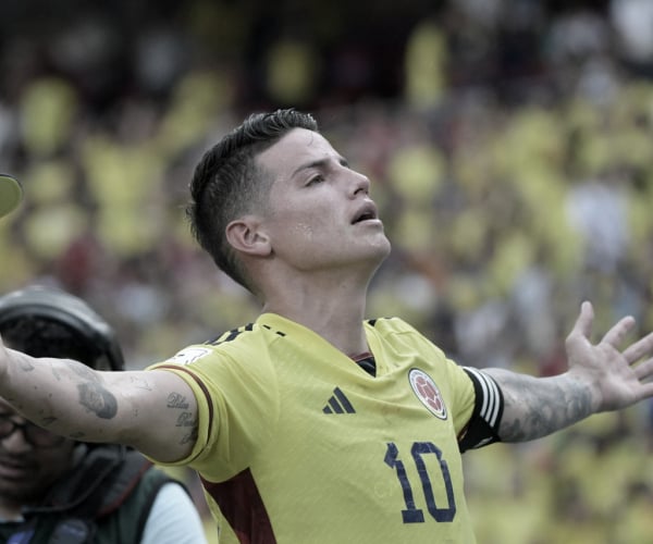 Com golaço de James Rodríguez, Colômbia e Uruguai empatam pelas Eliminatórias