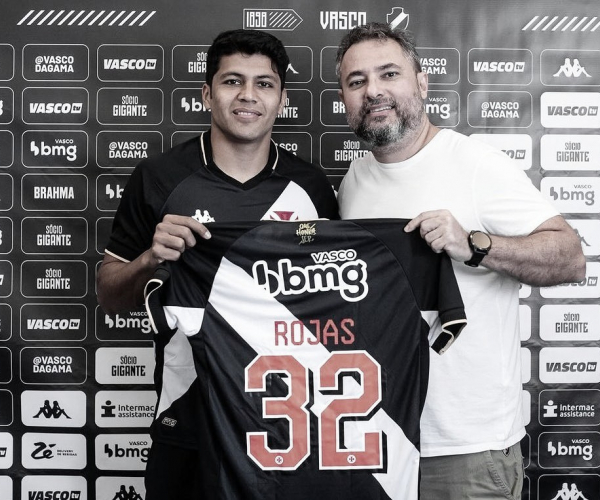 Robert Rojas é oficialmente apresentado no Vasco