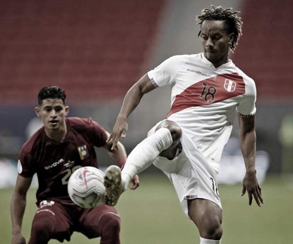Venezuela 0-1 Perú: la blanquirroja segunda del grupo B