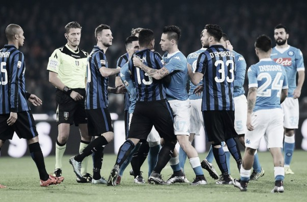 Inter, con il Napoli verso l'esclusione sia Murillo che Joao Mario