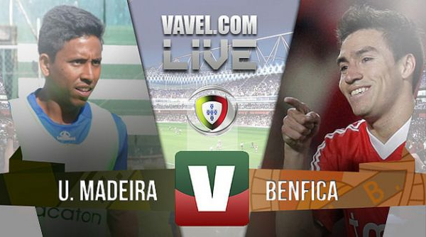 Resultado União Madeira x Benfica jogo adiado, Liga NOS (0-0)