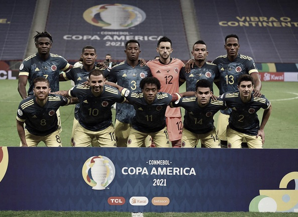 Puntuaciones de Colombia en la obtención del tercer puesto en la Copa América 2021