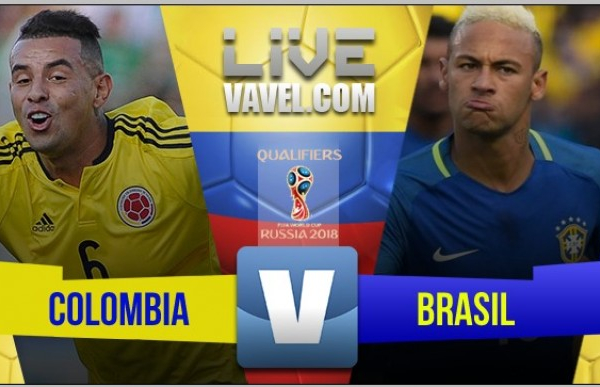 Resultado Colombia vs Brasil en Eliminatorias Rusia 2018 (1-1)