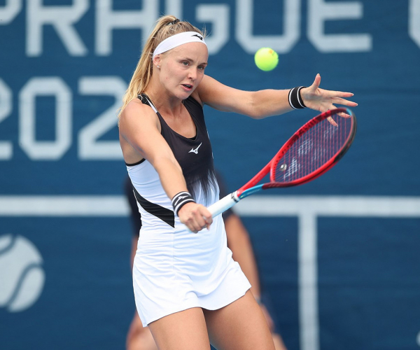 WTA Prague: Inspired Rebecca Sramkova records best win of
her career over top seed Petra Kvitova in opening hurdle