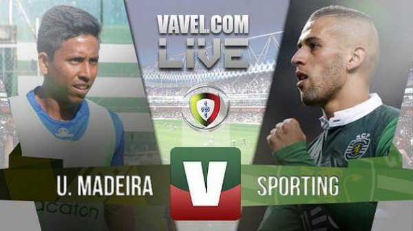 Resultado União Madeira x Sporting na Liga NOS 2015 (1-0)