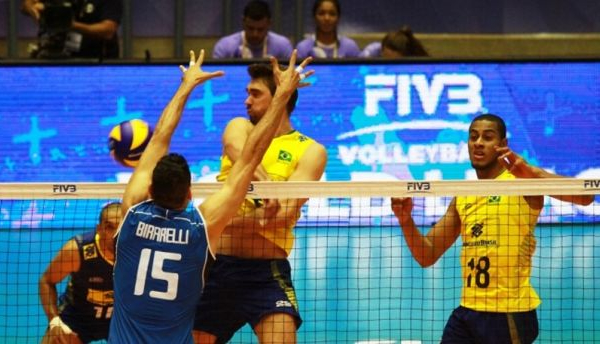 Volley, World League maschile: il Brasile dispone dell'Italia
