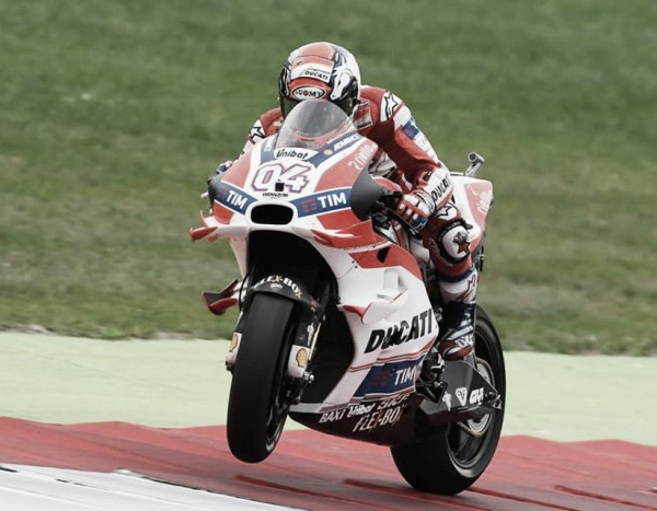 MotoGP, Gp di Misano - Podio amaro per Dovizioso: "In difficoltà nel finale, ma buon podio"