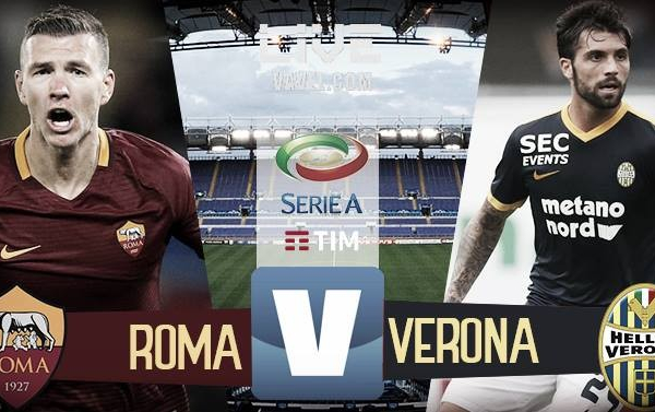 Roma-Hellas Verona live, Serie A 2017/18 in diretta (3-0): Nainggolan e Dzeko firmano i tre punti!