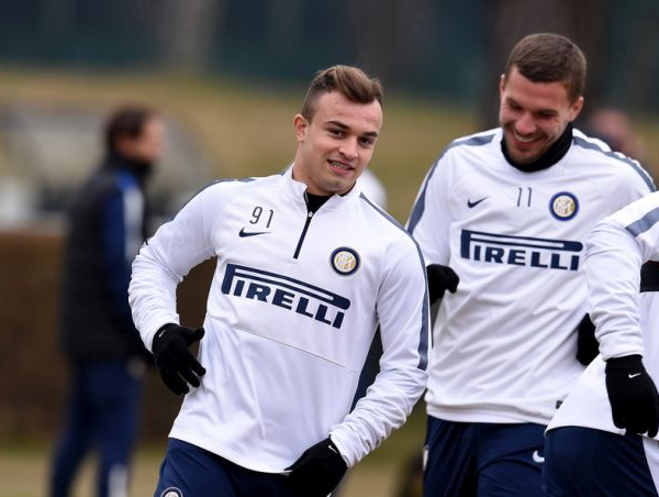 Inter, lista Uefa: c'è Shaqiri, fuori Podolski