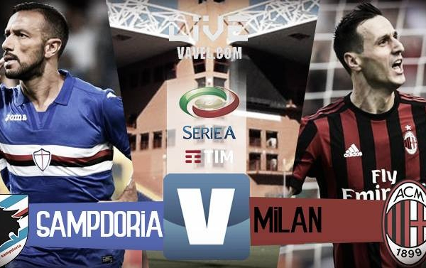 Sampdoria - Milan in diretta, LIVE Serie A 2017/18 (2-0): Zapata-Alvarez firmano la vittoria dei blucerchiati