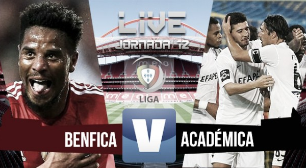 Resultado Benfica - Académica (3-0): dos penaltis señalan el camino