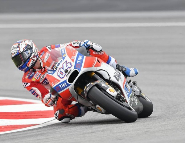 MotoGP, Gp della Malesia - Dovizioso: "Buona la prima fila, ma vale di più la Desmo"