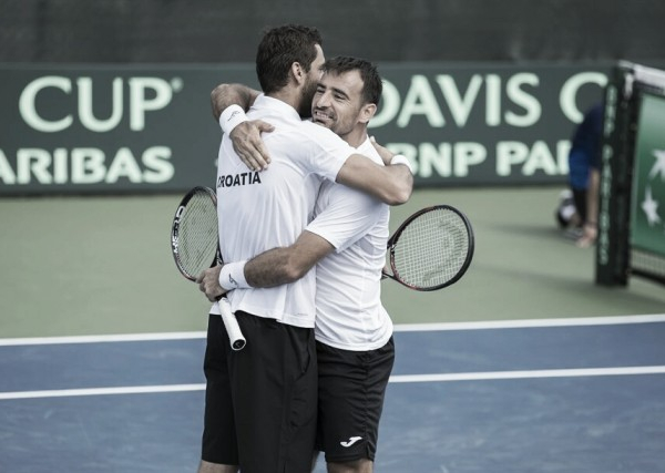 Davis Cup: Dodig/Cilic defeat Bryan Brothers to keep Croatia alive