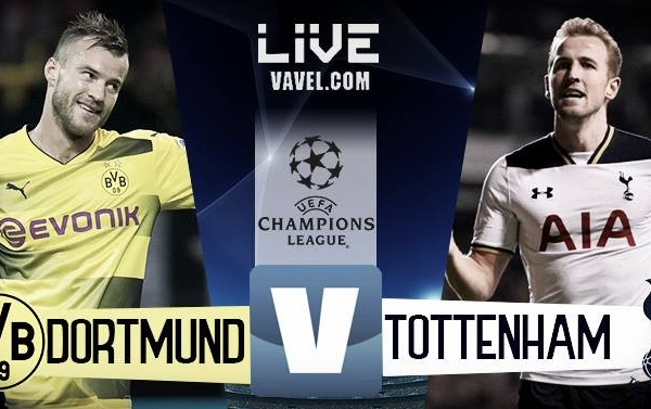 Risultato Borussia Dortmund - Tottenham in diretta, LIVE Champions League 2017/18 - Aubameyang, Kane, Son! (1-2)