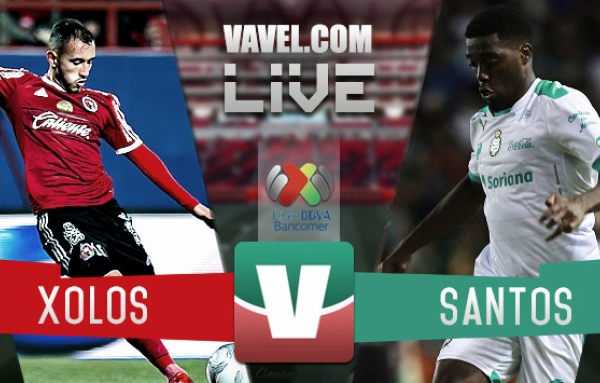 Resultado Xolos Tijuana 1-3 Santos Laguna en Liga MX 2016