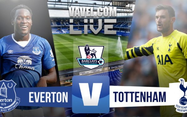 Live Everton - Tottenham (1-1) in Premier League 2015/16