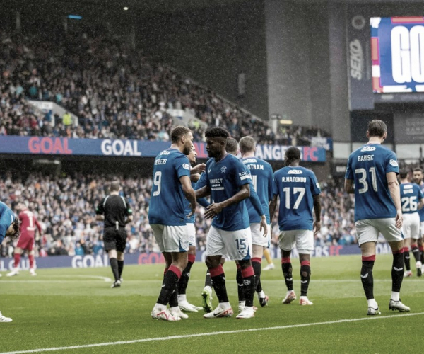 Gols e melhores momentos Rangers x Livingston pela Betfred Cup (4-0)
