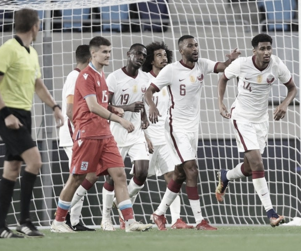 Azerbaiyán 2-2 Qatar: la selección catarí rompe la racha adversa