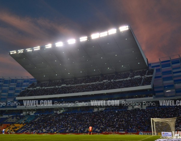 Estadio Cuauhtémoc sin daños