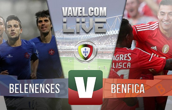 Resultado Belenenses x Benfica na Liga NOS 2016 (0-5)