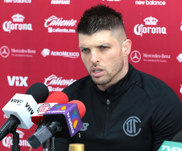 Tiago Volpi: "Toluca es un equipo que va a preocupar a todos"